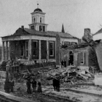 Saint Charles Savings Bank destroyed by tornado