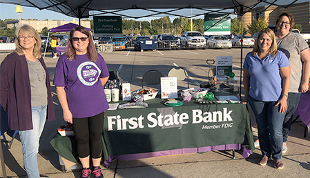First State Bank at the Alzheimer's Walk